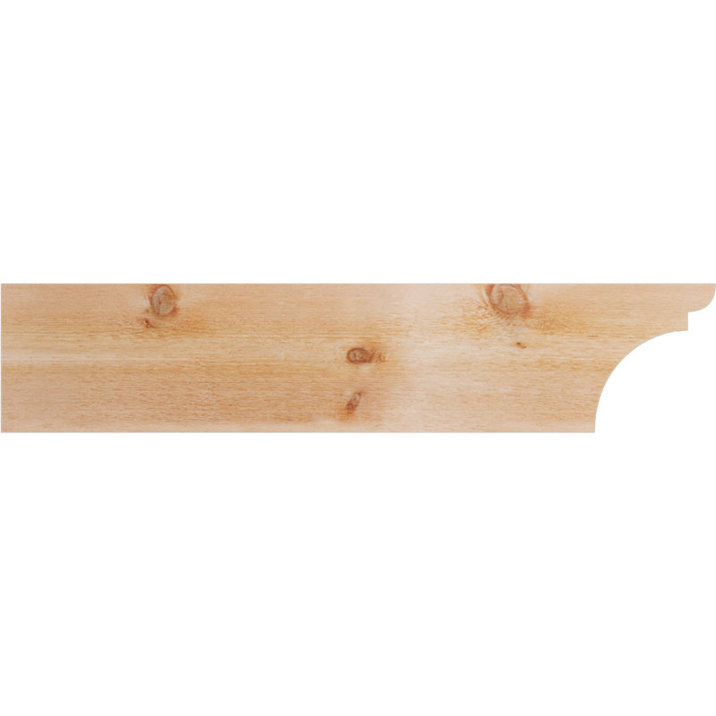 Yorktown, Cèdre rouge, 10"H x 6"W x 48"L