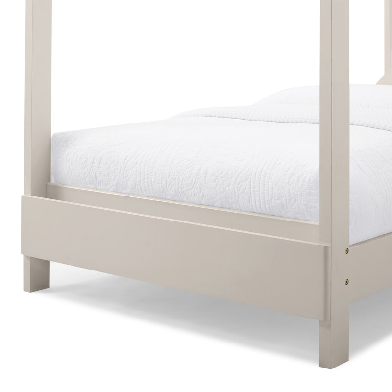 Lit simple Poppy House, Beige doux