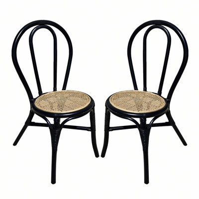 Ensemble de 2 chaises de salle à manger, chaises d'appoint d'intérieur