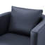 Fauteuil demi-tonneau pivotant en similicuir-764420388