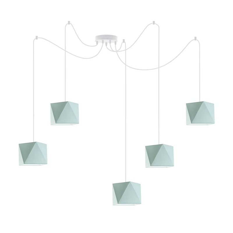 Thursa 5 - Light Pendant, Green