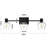Stayko 3 - Light Bathroom vanity Lighting with 3 LED Bulbs Included