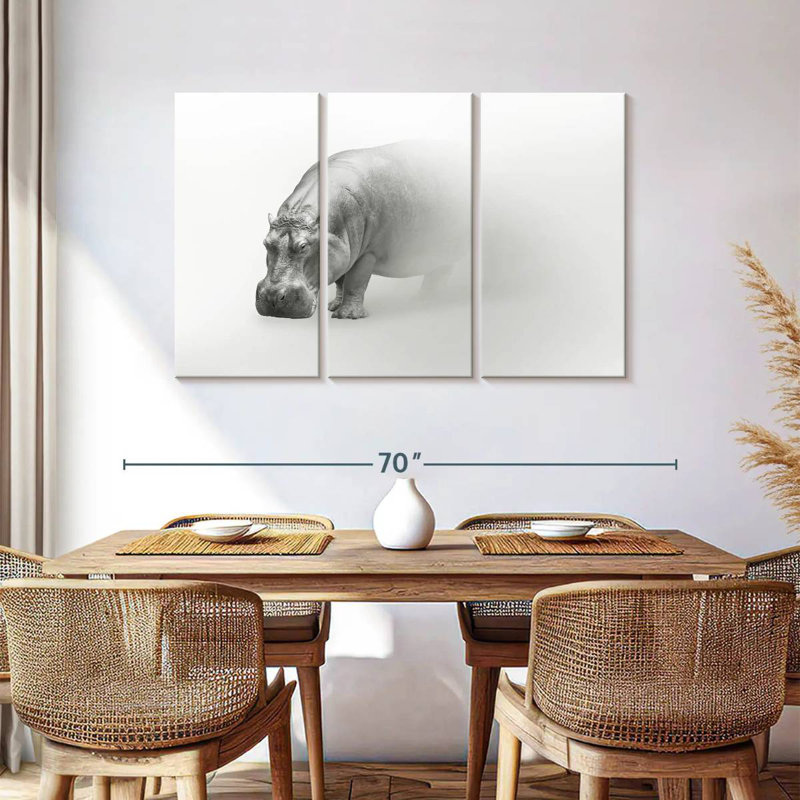 Brampt Phantom Hippo, 36" H x 57" W