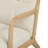 Solid Wood Frame Soft Fabric Modern Armchair, Nordic Style Accent Dining Chair Office Chair Comfort Seating for Living Room Bedroom Reading Nook Office-1757666331