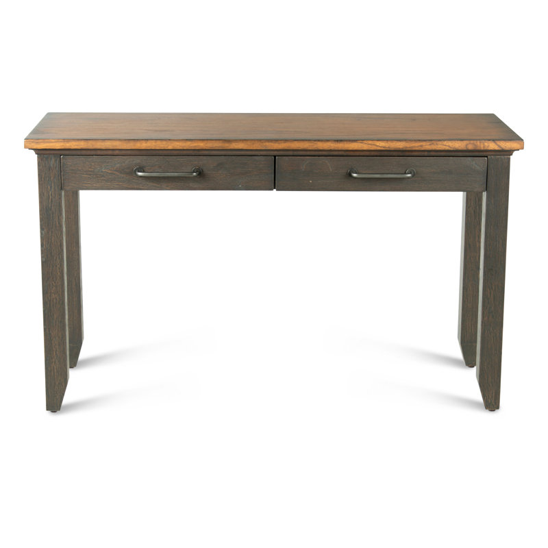 Console en bois massif Elgin, Brun