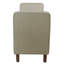 Banc de rangement rembourré à couvercle rabattable Bevard-15374297