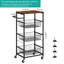 84cm H x 31cm W Utility Cart