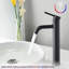Robinet de salle de bain 1 trou - Noir mat-125036408