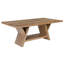 Ravenna 78" Wide Mango Wood Dining Table, Natural