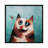 Bebe and Bee by Vicky Mount - Floater Frame Graphic Art on Canvas-1110816954-1110725725