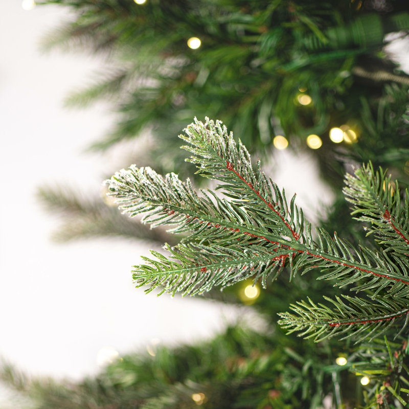 Haerle 7.5' H Lighted Artificial Fir Christmas Tree