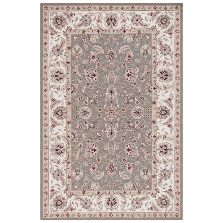 Helena Hand Hooked Wool Sage/Ivory Rug