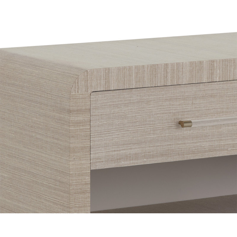 Ceferina NIGHTSTAND - Taupe, Taupe