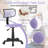 Low Back Mesh Swivel Task Chair with Height Adjustment-1072238864