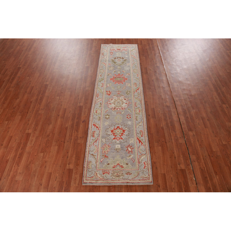 Tapis turc gris Oushak 3 x 10