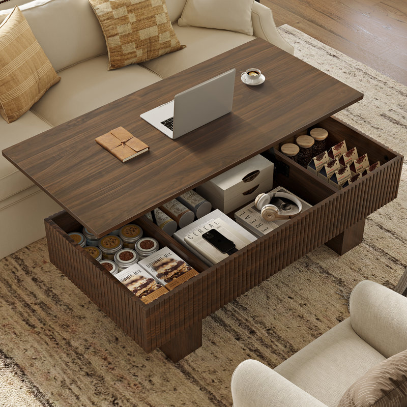 Table basse 47,2 po, Dark Brown