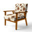 Fauteuil rustique rustique Pinecone-2030627788