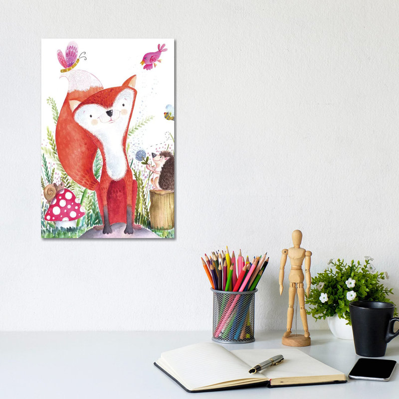 Forest Pals I by Larisa Hernandez - Wrapped Canvas Print, 30.48cm H x 30.48cm W x 1.905cm D