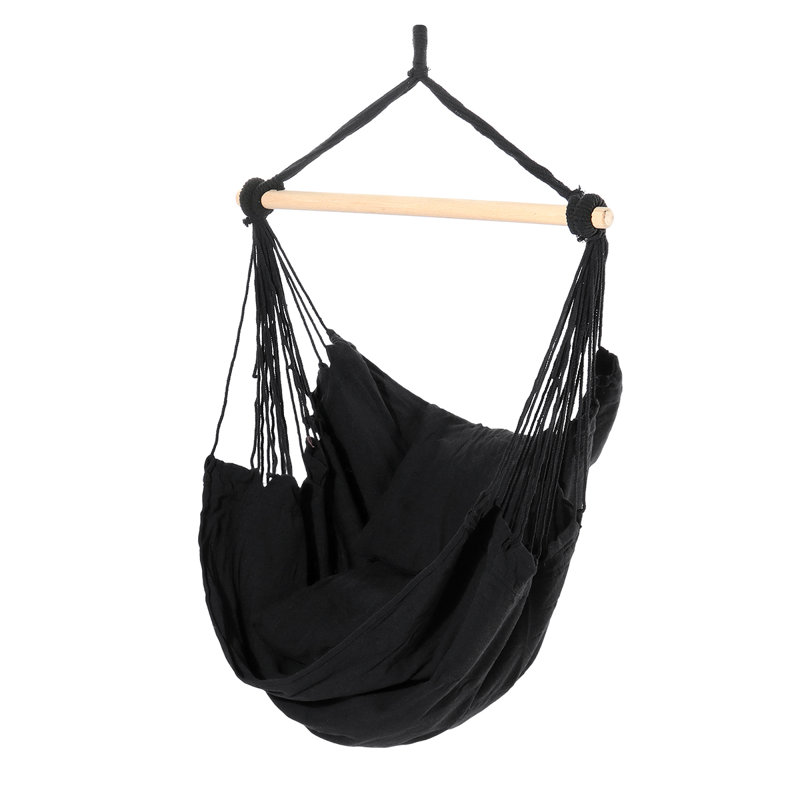 Chaise hamac, Noir