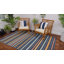 Tapis bleu / rouge / noir tissé à la machine Berdy-1487034900