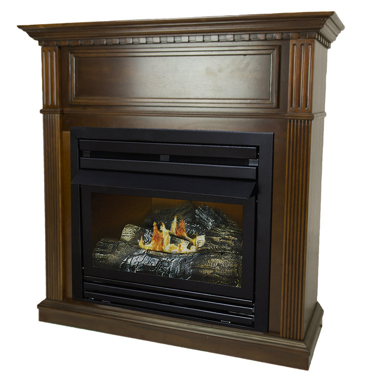 Darby Home Co Shawnda 42'' W Ventless Fireplace u0026 Reviews | Wayfair