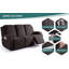 Housse extensible pour canapé 3 pièces Harriet-91268606