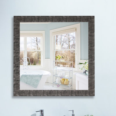 Swithun Wood Flat Wall Mirror