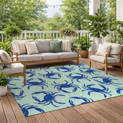 Tapis d'extérieur décoratif Crabby