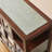 Hand-Painted Staggered Storage Accent Cabinet