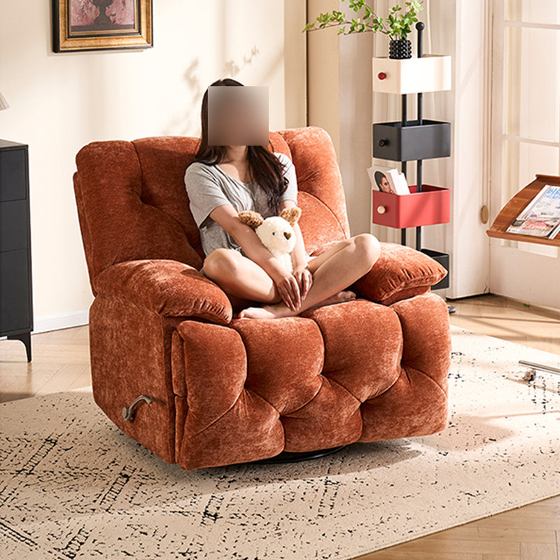 Fauteuil inclinable manuel Gerardi, Orange