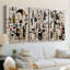 ABSTRACT Series - Peinture sur toile tendue sur mesure - 3 pièces-117255602