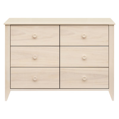 Sprout 6 Drawer 19.75" Double Dresser