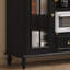Buffet de cuisine noir