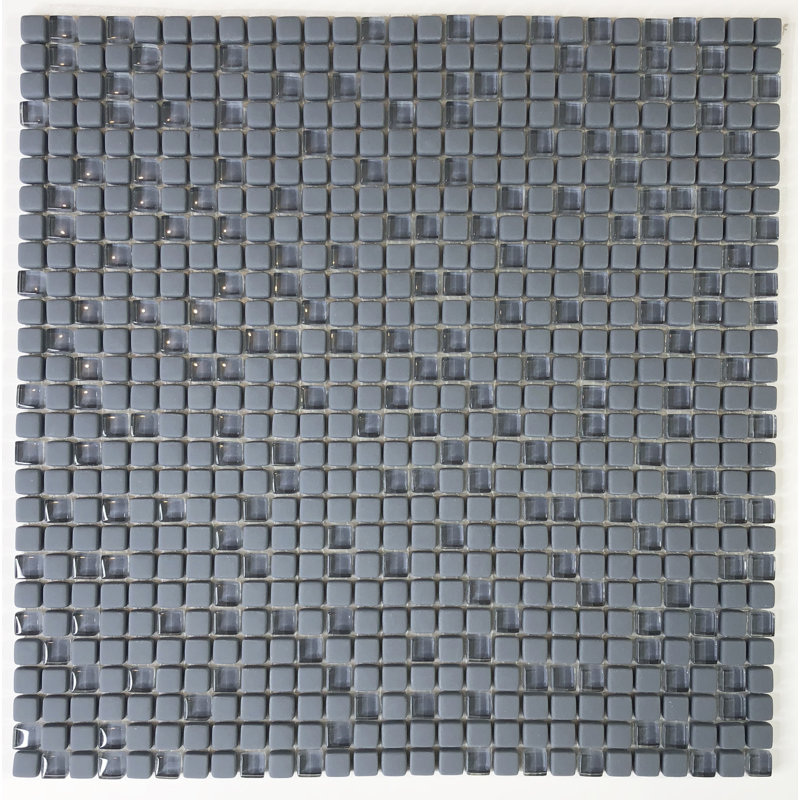 Carrelage mosaïque en verre émaillé Carezza l 0,4 po x L 0,4 po