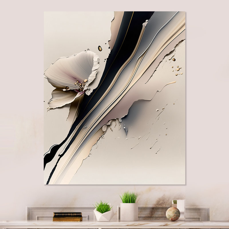 Orchid Flowers Hyperrealistic IV - Print on Canvas, 40" H x 30" W, Wrapped Canvas