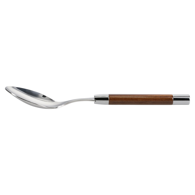 BIA Cordon Bleu Conty 5 Piece 18/10 Stainless Steel Flatware Set, Service for 1, Brown