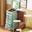 Green Rectangular Solid + Manufactured Wood+Metals Jewellery Armoires