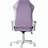 F45C Velvet Memory Foam Gaming Chair - Purple