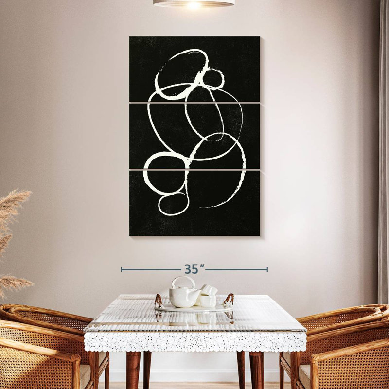 Abstract Linked II, 23" H x 14" W
