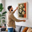 Study in Terracotta Botanical 1 Piece Wrapped Canvas Wall Art-1664971033-1664971039