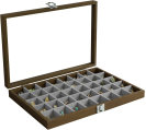 Boîte à bijoux 40 grilles