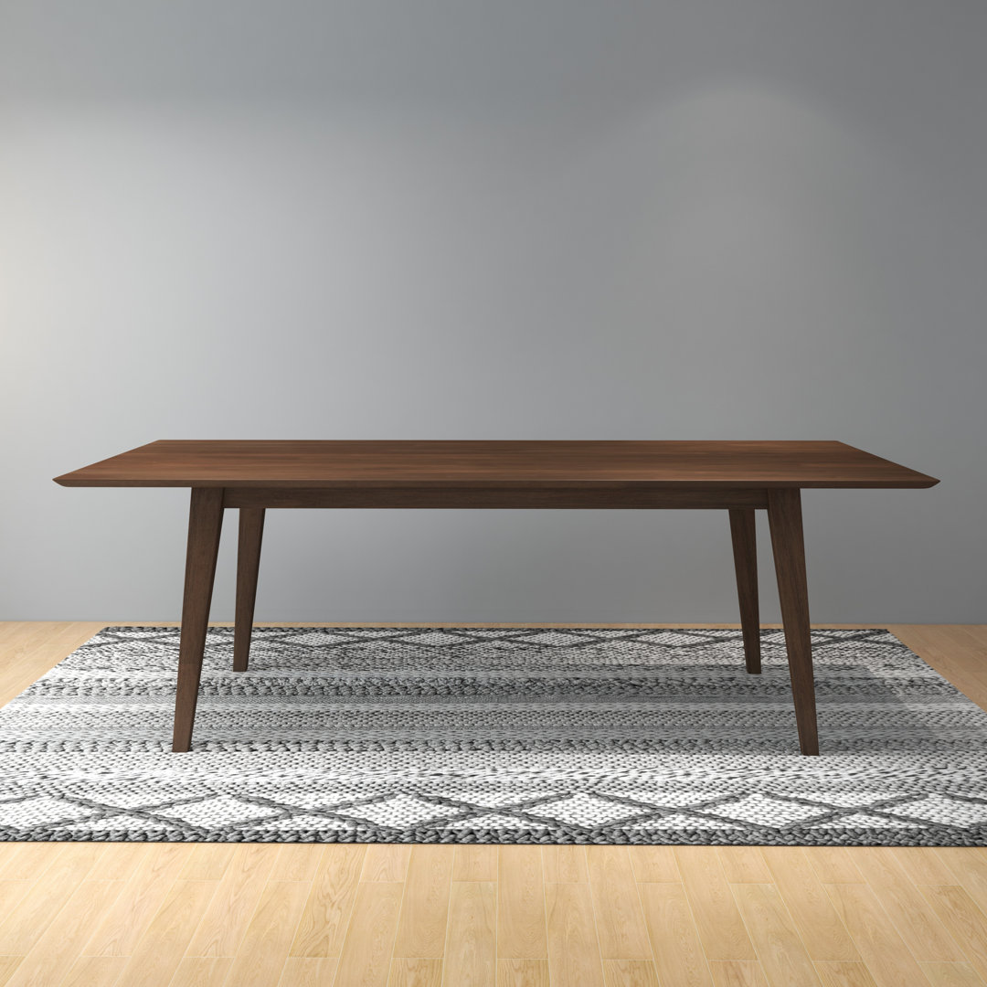 Brimmer Solid Wood Dining Table Mercury Row®