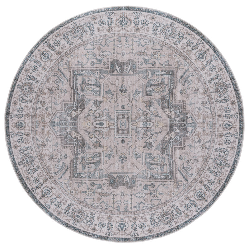 Maritess Performance Machine Washable Southwestern Rug, Rectangle 8' x 10'