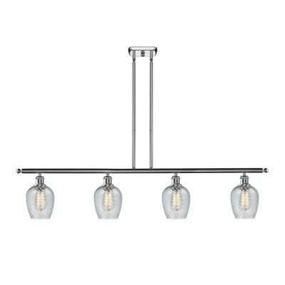 Luminaire suspendu linéaire à 4 lumières pour îlot de cuisine Lyman