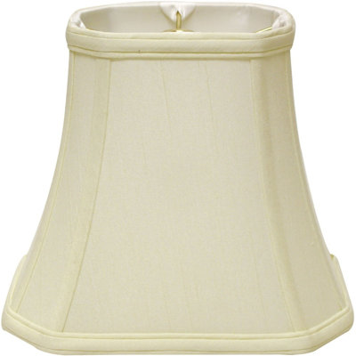 18" Slanted Rectangle Bell Monay Shantung Lampshade