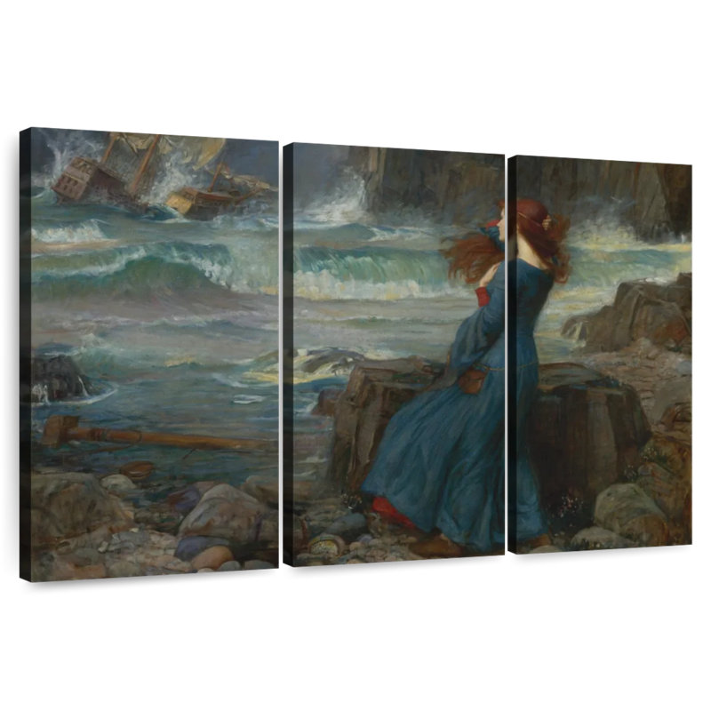 Leisha Miranda The Tempest, 48" H x 74" W