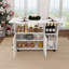 Table pliante multifonctionnelle avec rangement