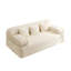 Canapé sans cadre de 78,7 po, canapé-lit convertible 2-en-1 avec 3 coussins en velours côtelé moelleux, canapé 3 places multifonctionnel pour les petits espaces, les appartements et les chambres-1627340932