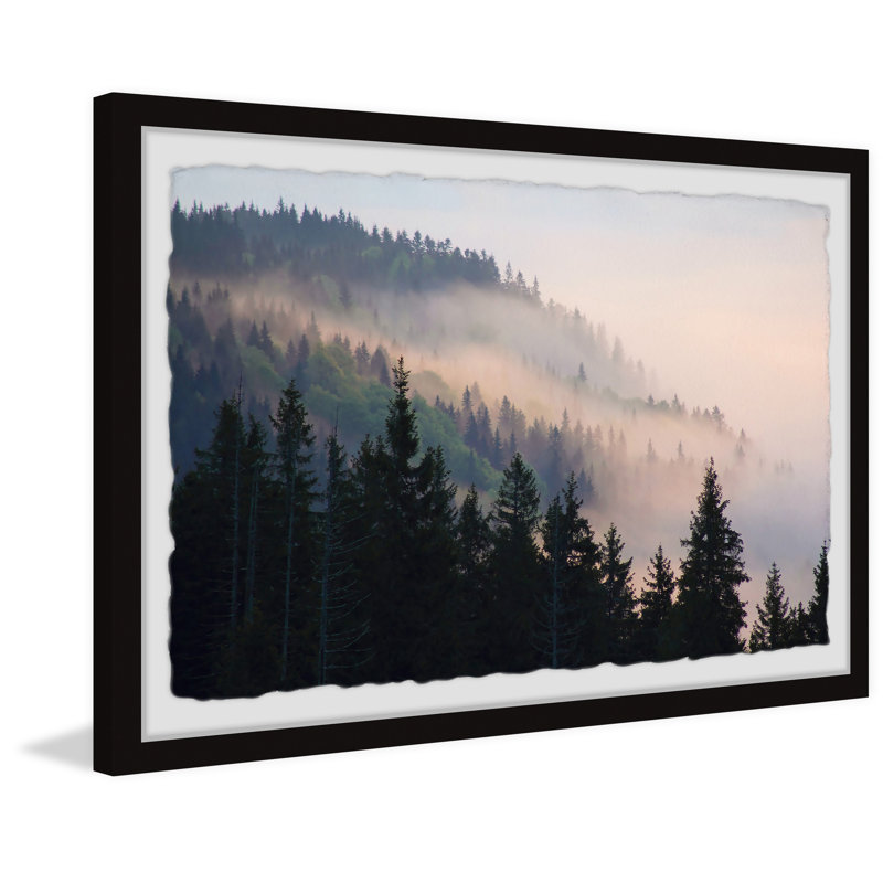 " Cold Mist ", 30" H x 45" W x 1.5" D