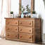 Commode double 6 tiroirs Huddleson